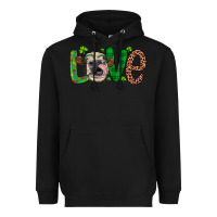 Black Western St. Patrick's Day Love Cow Heavyweight Hoodie - Artiststas