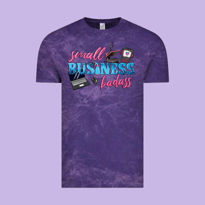 Small Business Badass Vintage Tee Designed By Texasbilliewilder