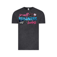 Vintage Black small business badass Vintage Tee - texasbilliewilder