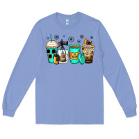Colony Blue photography coffee cups Long Sleeve Tee - Zillion Design Studio