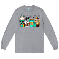 Heather Grey photography coffee cups Long Sleeve Tee - Zillion Design Studio