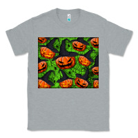 Heather Grey halloween pumpkin mouse pad Classic Tee - BundleAndBundleShop