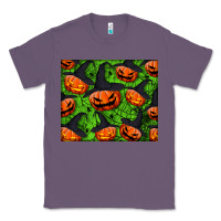 Lavender halloween pumpkin mouse pad Classic Tee - BundleAndBundleShop