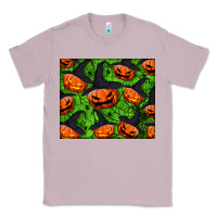 Lilac halloween pumpkin mouse pad Classic Tee - BundleAndBundleShop
