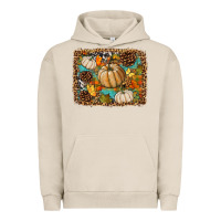 Pigment French Oak fall pumpkin background Urban Hoodie - BundleAndBundleShop