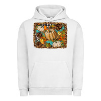 Pigment Lunar Rock fall pumpkin background Urban Hoodie - BundleAndBundleShop