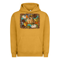 Pigment Peanut Butter fall pumpkin background Urban Hoodie - BundleAndBundleShop