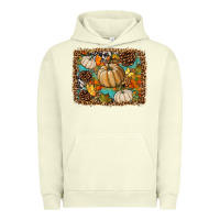 Pigment Pistachio fall pumpkin background Urban Hoodie - BundleAndBundleShop