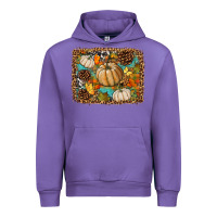 Tulip fall pumpkin background Urban Hoodie - BundleAndBundleShop