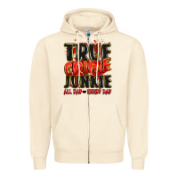 True Crime Junkie All Day Every Day Zipper Hoodie | Teevron
