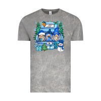 Cloud Rock snowman gnome truck Vintage Tee - Zillion Design Studio