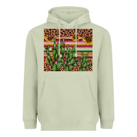 Matcha cactus serape Heavyweight Hoodie - AdoDesignShop