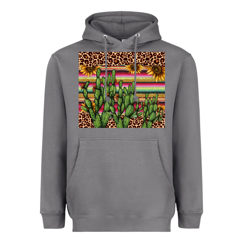 Cactus Serape Heavyweight Hoodie by AdoDesignShop | Teevron