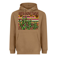 Toasted Coconut cactus serape Heavyweight Hoodie - AdoDesignShop