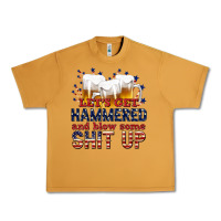 Peanut Butter lets get hammered Urban Heavy Tee - texasbilliewilder