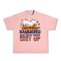 Salmon lets get hammered Urban Heavy Tee - texasbilliewilder