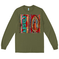 Army Green abuela serape leopard tumbler 3 Long Sleeve Tee - CTS Tumbler Store