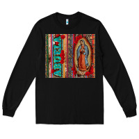 Black abuela serape leopard tumbler 3 Long Sleeve Tee - CTS Tumbler Store