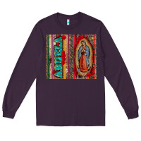 Plum abuela serape leopard tumbler 3 Long Sleeve Tee - CTS Tumbler Store