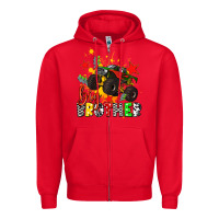 Red big brother Zipper Hoodie - AdoDesignShop