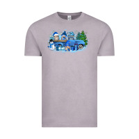 Vintage Zinc snow gnome truck Vintage Tee - Zillion Design Studio