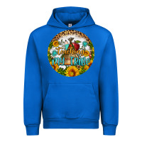 Cobalt teaching my tribe round earring Urban Hoodie - BundleAndBundleShop