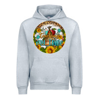 Heather Grey teaching my tribe round earring Urban Hoodie - BundleAndBundleShop
