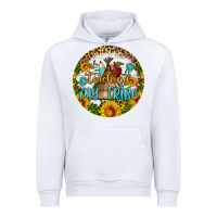 White teaching my tribe round earring Urban Hoodie - BundleAndBundleShop