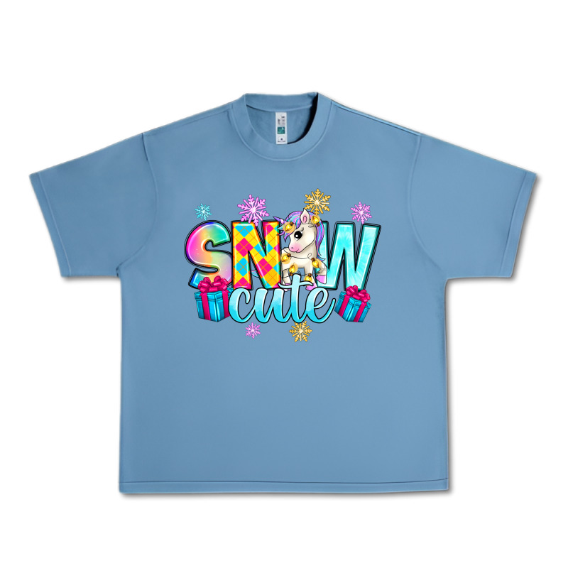 Snow Cute With Unicorn Urban Heavy Tee by Zillion Design Studio | Teevron