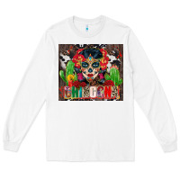 White chingona tumbler 3 Long Sleeve Tee - CTS Tumbler Store