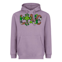 Lavender Western St. Patrick's Day Love Cross Heavyweight Hoodie - Artiststas