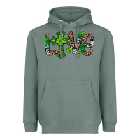 Sage Western St. Patrick's Day Love Cross Heavyweight Hoodie - Artiststas