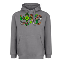 Storm Western St. Patrick's Day Love Cross Heavyweight Hoodie - Artiststas