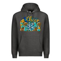 Charcoal Heather cheer mom Premium Hoodie - NancyCooperArtShop