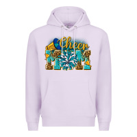 Lilac cheer mom Premium Hoodie - NancyCooperArtShop
