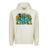 Oatmeal Heather cheer mom Premium Hoodie - NancyCooperArtShop