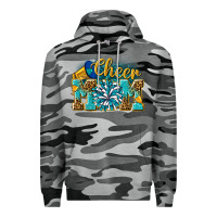 Slate Camo cheer mom Premium Hoodie - NancyCooperArtShop