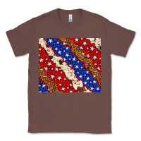 Chestnut 4th of July USA flag leopard cowhide 20oz tumbler Classic Tee - Neo Western