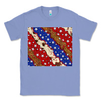 Colony Blue 4th of July USA flag leopard cowhide 20oz tumbler Classic Tee - Neo Western