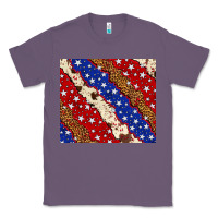 Lavender 4th of July USA flag leopard cowhide 20oz tumbler Classic Tee - Neo Western