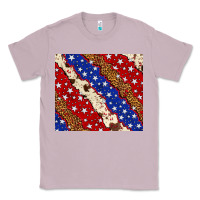 Lilac 4th of July USA flag leopard cowhide 20oz tumbler Classic Tee - Neo Western