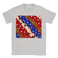 Moon Dust 4th of July USA flag leopard cowhide 20oz tumbler Classic Tee - Neo Western
