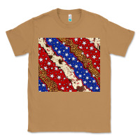 Toasted Coconut 4th of July USA flag leopard cowhide 20oz tumbler Classic Tee - Neo Western