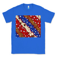 True Royal 4th of July USA flag leopard cowhide 20oz tumbler Classic Tee - Neo Western
