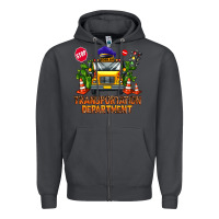Smoke transportation department Zipper Hoodie - AdoDesignShop