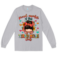 Moon Dust proud member of the tired moms club Long Sleeve Tee - Zillion Design Studio