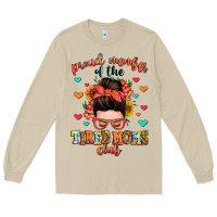 Mushroom proud member of the tired moms club Long Sleeve Tee - Zillion Design Studio
