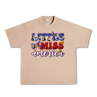 Burro little miss america Urban Heavy Tee - texasbilliewilder