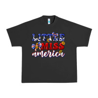 Pigment Black little miss america Urban Heavy Tee - texasbilliewilder