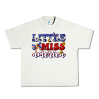Pistachio little miss america Urban Heavy Tee - texasbilliewilder